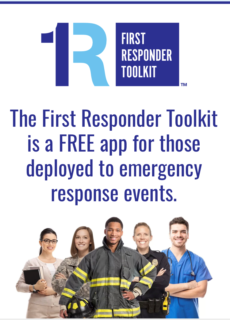 ad for first responder toolkit app