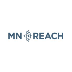University of Minnesota Research Evaluation and Commercialization Hub (MN-REACH) logo